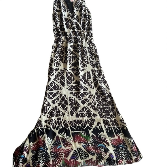 Rebecca Taylor Silk Maxi Racerback Dress NWT - Picture 2 of 14